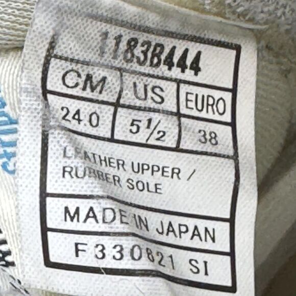 Onitsuka Tiger Shoes Mens Size 5.5 White Leather Suede Made In Japan Sneakers - Picture 10 of 10